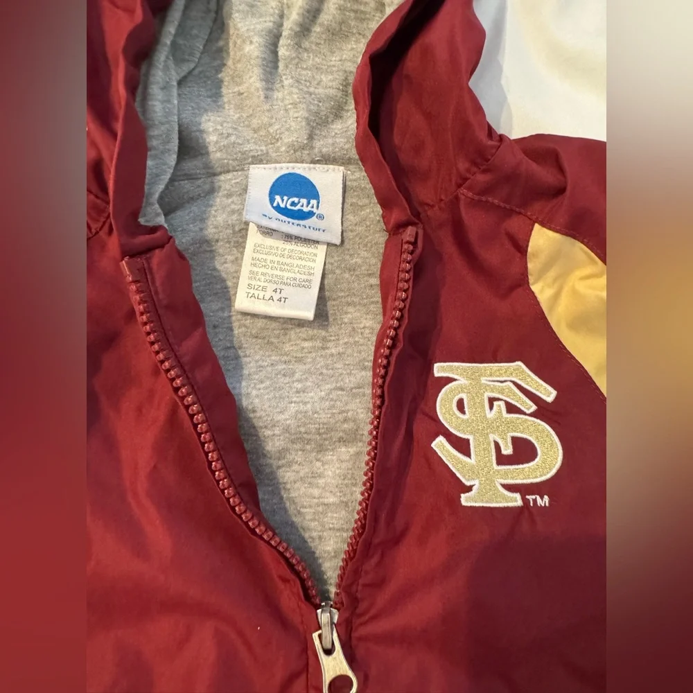 Florida State University FSU 4T Windbreaker Jacket